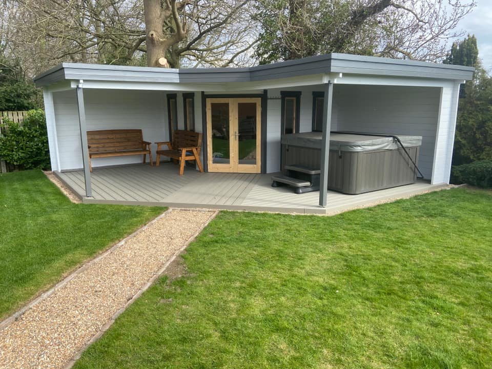 Light Grey Garden Room